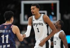 文班亚马复出秀(xiù)全能身手，马刺打爆广州龙獅(shī)