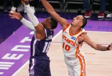 NBA常规赛｜老鹰勝(shèng)国王