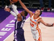 NBA常规赛｜老鹰勝(shèng)国王