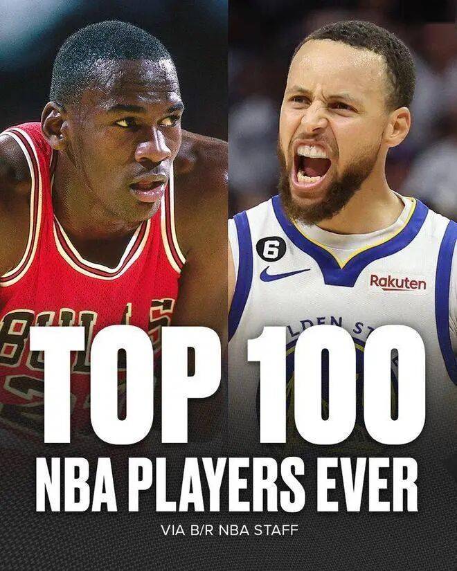 NBA历史地位前一百最新排(pái)名