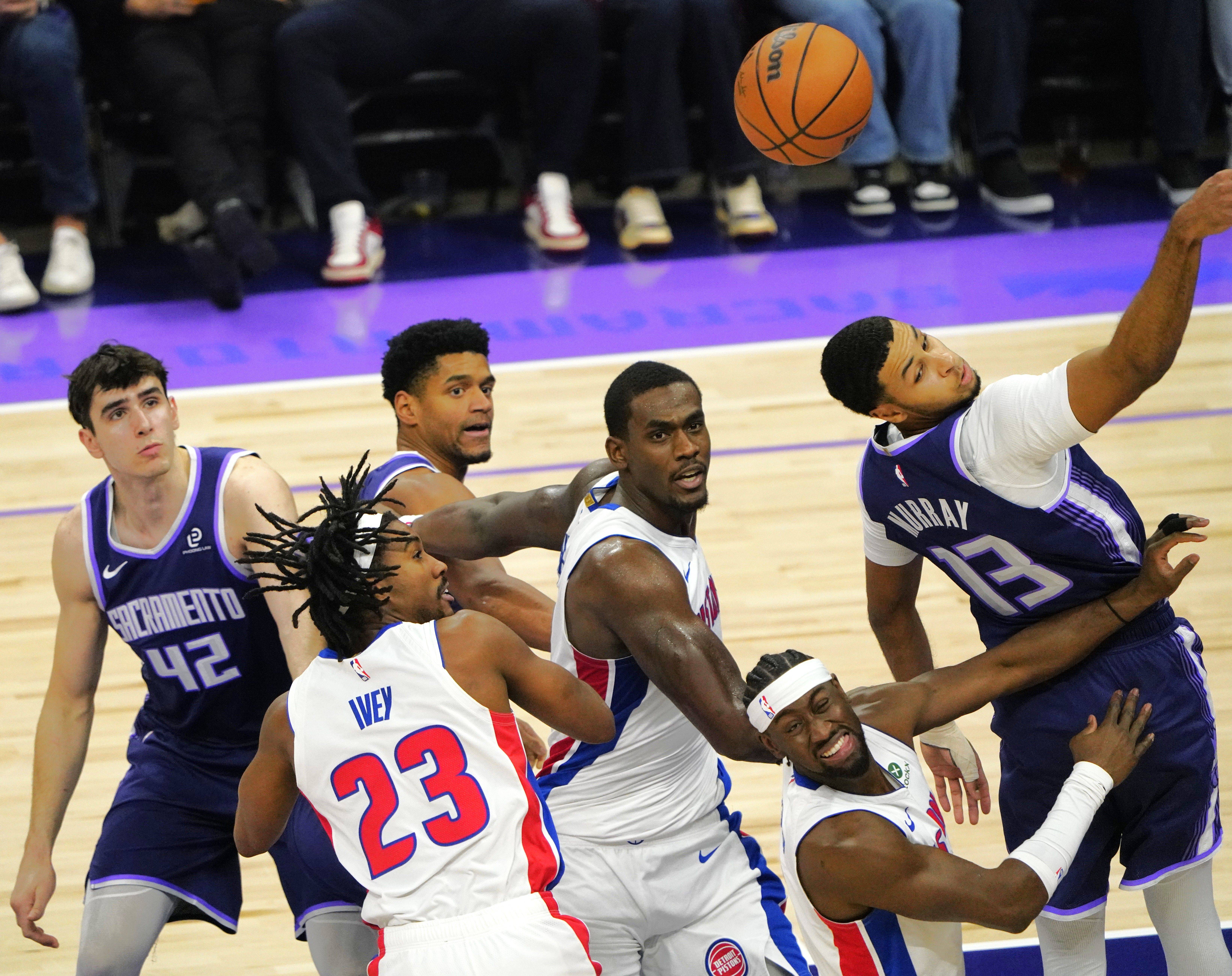 （体育）篮球——NBA常规赛：国王不敌活(huó)塞